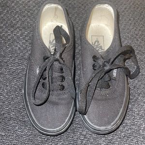 All black toddler vans